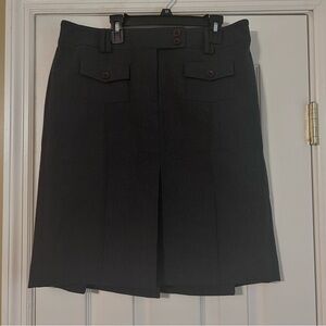 LOFT Charcoal Skirt 10P Never Worn